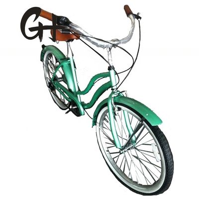 44T Crankset 26 * 2.125 &quot;Pneus de cor OEM ODM Shimano 7 velocidades Lady Girl Beach Cruiser Bike