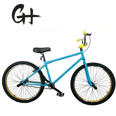 Bicicleta BMX de velocidade única de cor personalizada de 26 &quot;com estrutura de aço Hi-Ten e certificação CE