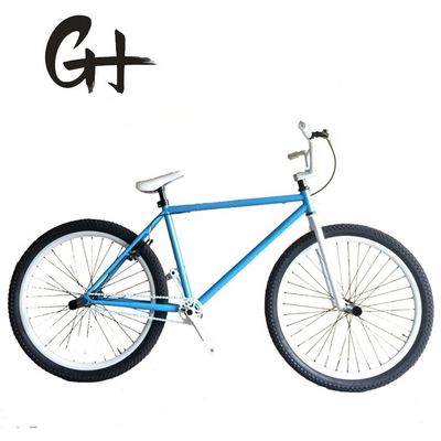Bicicleta BMX de velocidade única de cor personalizada de 26 &quot;com estrutura de aço Hi-Ten e certificação CE