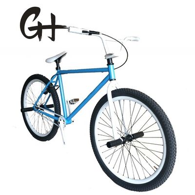 Bicicleta BMX de velocidade única de cor personalizada de 26 &quot;com estrutura de aço Hi-Ten e certificação CE