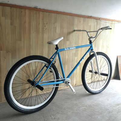 Bicicleta BMX de velocidade única de cor personalizada de 26 &quot;com estrutura de aço Hi-Ten e certificação CE