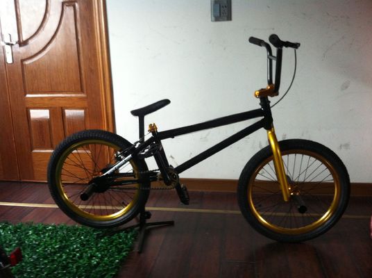Velo PU Seat 20&quot;x2.25 Kenda Street OEM Cor de Ouro BMX Bike para engrenagens de velocidade única