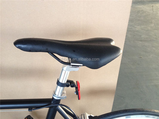 Pedal Fixie Bike comum 700c Bicicleta de velocidade fixa única com freio duplo V