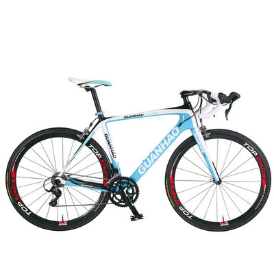 Quadro de carbono de bicicleta 700C com material de garfo de fibra de carbono e manilha de carbono