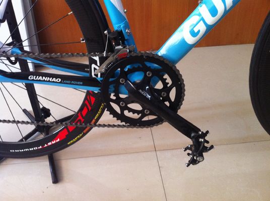 Quadro de carbono de bicicleta 700C com material de garfo de fibra de carbono e manilha de carbono