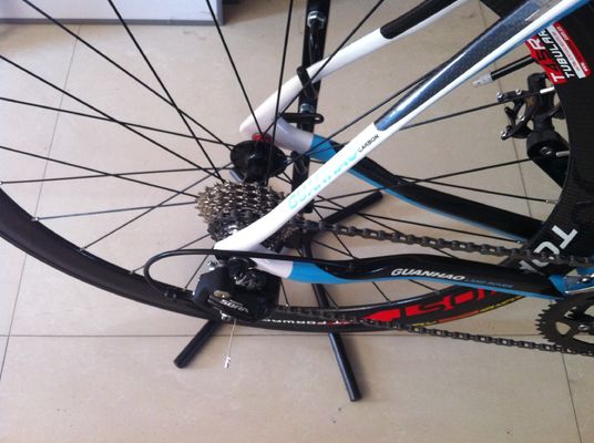 Quadro de carbono de bicicleta 700C com material de garfo de fibra de carbono e manilha de carbono