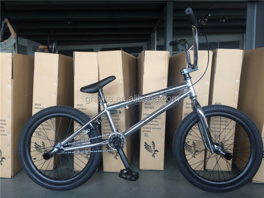 Material de garfo de aço e tamanho de roda de 20 &quot;BMX Bicicleta com estrutura de aço cromado