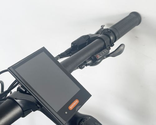 26*4&quot; Largura do pneu 48V 1000W 17AH BAFANG Motor Médio Elétrico Full Suspensão Mountain Bike