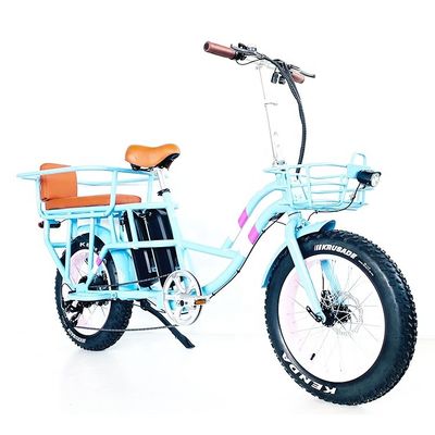 20" 48V 1000W Dual Baterias 34AH Bateria de Lítio 50KM/H Rear Hub Motor Snow Electric Bike