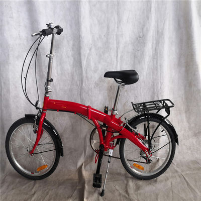 Sistema de travagem de duplo V Alumínio de liga de bicicletas dobráveis Quadro de bicicleta dobrável de 20 polegadas
