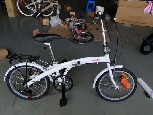Sistema de travagem de duplo V Alumínio de liga de bicicletas dobráveis Quadro de bicicleta dobrável de 20 polegadas