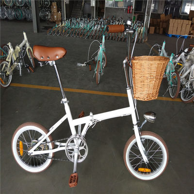 Sistema de travagem de duplo V Alumínio de liga de bicicletas dobráveis Quadro de bicicleta dobrável de 20 polegadas