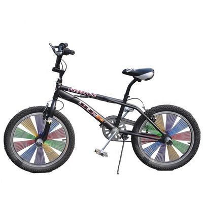 Alumínio Thread Stem BMX 20inch Colorido 130H Spokes chinês CE Kid Freestyle Bicicleta