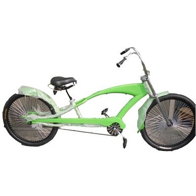 Algodão de alumínio 24 polegadas 3.0 pneu disco travão Long Chopper Beach Cruiser Bike OEM/ODM