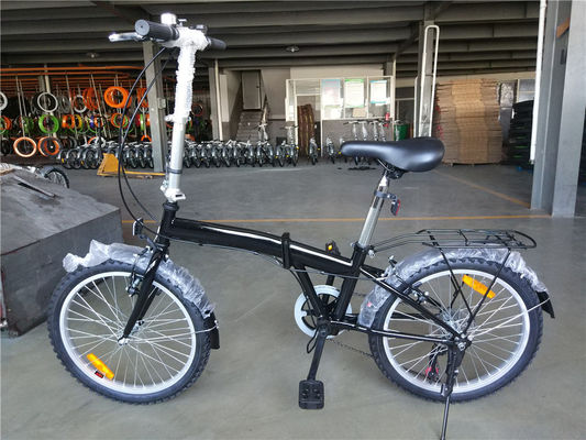Bicicleta dobrável de 20 polegadas 7 marchas 6 velocidade Hi 10 Estrutura de aço liga de alumínio Shimano Bicicleta dobrável 13kg