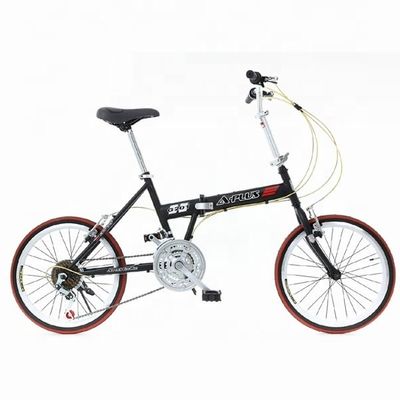 Bicicleta de freio em V duplo de 20&quot; Hi-Ten Frame de aço dobrável chinês com Shimano 7 velocidades