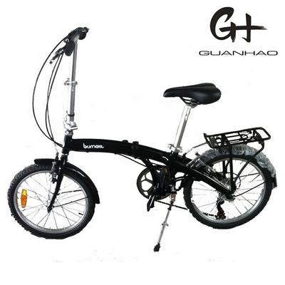 Quadro de alumínio dobrável de 20&quot; 7 velocidades Bicicleta para meninas e crianças Capacidade de carga 75kg