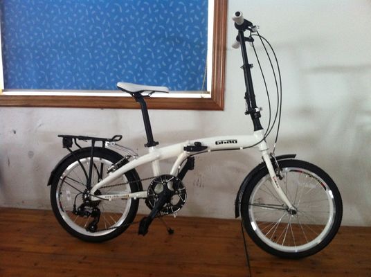 Quadro de alumínio dobrável de 20&quot; 7 velocidades Bicicleta para meninas e crianças Capacidade de carga 75kg