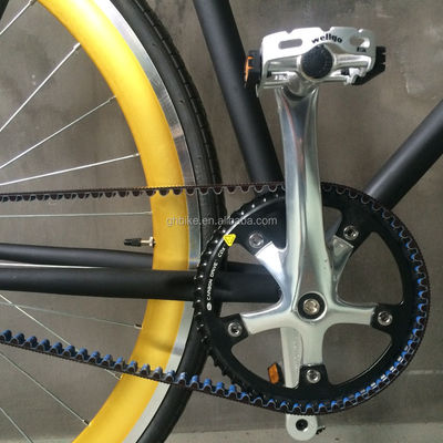 Alloy Pedal 2016 High End Men Style 700C Single Speed Belt Drive Road Bike/Fixie Bike em qualquer cor