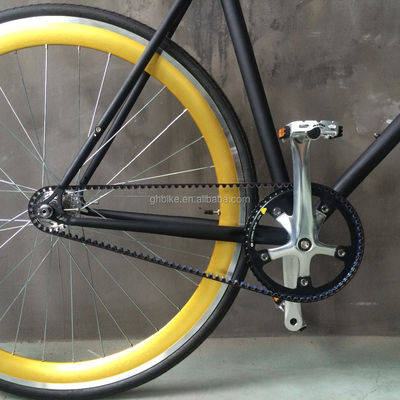 Alloy Pedal 2016 High End Men Style 700C Single Speed Belt Drive Road Bike/Fixie Bike em qualquer cor