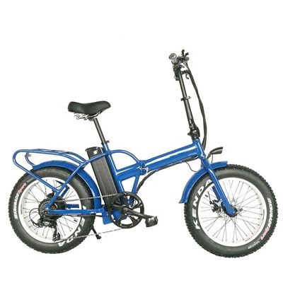 20 &quot;Bicycle elétrica dobrável com motor de eixo traseiro 48V 500W Motor 14AH bateria de lítio e 40KM / h velocidade máxima