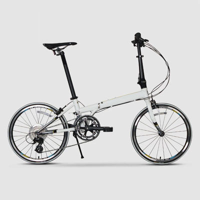 Bicicleta dobrável de 20 polegadas perfeita para ocasiões de praia sem rodas de treinamento necessárias