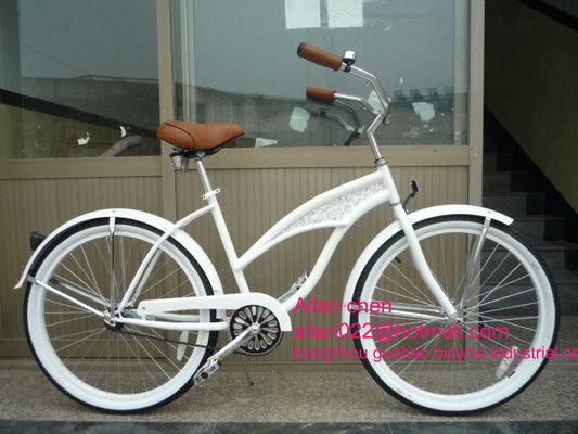Popular Girls Beach Cruiser Bike com estrutura de aço e Shimano Nexus 3 Speed Gear