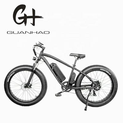 30-50Km/h Velocidade máxima 1000W 48V 17AH bicicleta de montanha elétrica com 7 velocidades e travão de disco