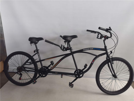 OEM 26 Inch Adult Tandem Beach Cruiser Bike com 1,8m de comprimento e 300kg de capacidade de carga