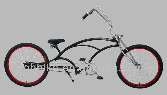 Encomenda 26' Long Beach Cruiser Bike Bicicleta Chopper Cruiser Ciclismo Cruiser de Praia Homem