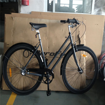 3 velocidades passo a passo Lady Women City Cruiser Bicicleta Retro 1,7m comprimento estilo vintage