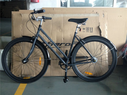 3 velocidades passo a passo Lady Women City Cruiser Bicicleta Retro 1,7m comprimento estilo vintage