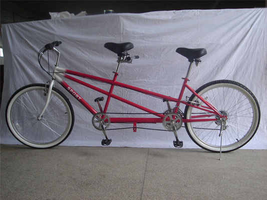Bicicleta Tandem de Quadro Duro de 26 polegadas de turismo e lazer adulto Cruzeiro Bicicleta de dois lugares