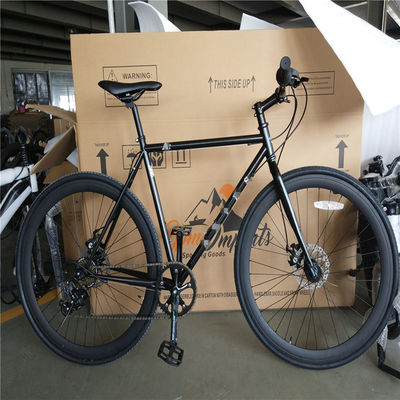 Bicicleta de estrada para homens com freio V dianteiro e traseiro