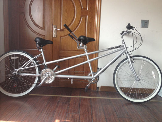 Bicicleta Tandem de Quadro Duro de 26 polegadas de turismo e lazer adulto Cruzeiro Bicicleta de dois lugares