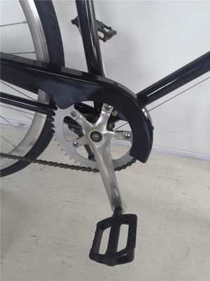 Roda dianteira e traseira V freio 7 velocidade 26 polegadas bicicleta personalizada adultos mulheres cidade cruzeiro bicicleta com quadro duro