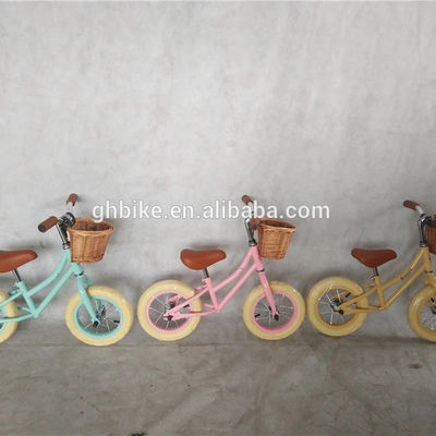 12&quot; Kids Training Bike sem Pedal para Coreano KC Standard Leve 4kg Kids Bike Toy