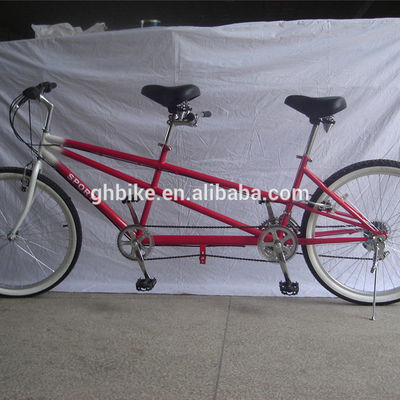 Material de borda de liga de alumínio 26 &quot;Bike Tandem de motociclista baixo para 2 ou 3 pessoas