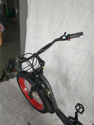 Voltagem 48V Adultos híbridos eléctricos de pneus gordos Bike 2024 Step Thru Modelo 31 60 km alcance