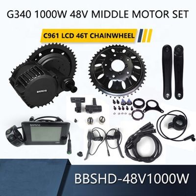 BAFANG G320 Médio M615 750W/1000W Brushless 8fun BBSHD-48V Kit de Motos Elétricas