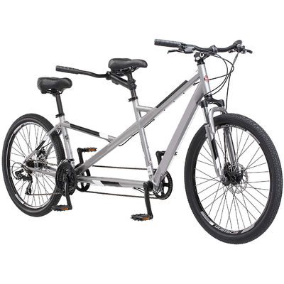 Bicicleta para duas pessoas Tandem 26&quot; 21s Marchas 1 Velocidade 120kg Capacidade de carga Escolha popular