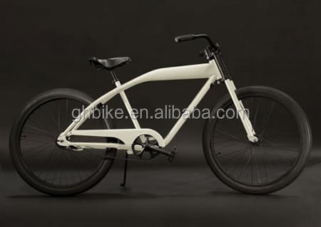 26&quot;x3.0 Pneus Single Speed Man Beach Cruiser Bicicleta com manobras estilo chopper