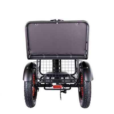Triciclo elétrico leve de alumínio 48V 750W 21AH 50KM/H para passageiro adulto