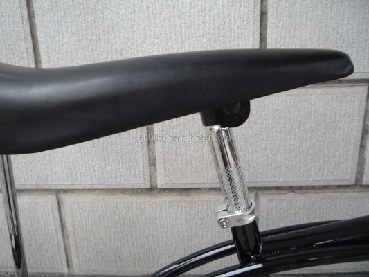 20 polegadas de pintura cromada certificada CE lowrider bicicleta de cruzeiro de praia com sela de banana