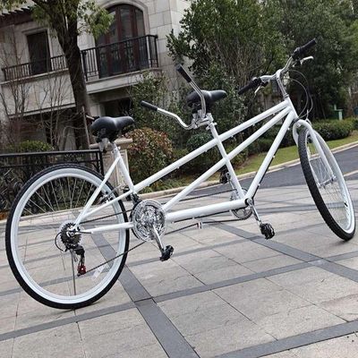Double V Brake 26&quot; 18 velocidades Hi-Carton Frame de aço CE Onsale desconto tandem dois lugares duas pessoas bicicleta