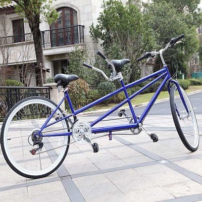 Double V Brake 26&quot; 18 velocidades Hi-Carton Frame de aço CE Onsale desconto tandem dois lugares duas pessoas bicicleta