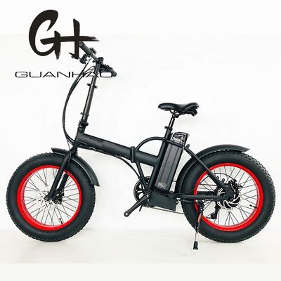 USA UL2849 Onsale 20*4" Big Tire 500W 48V 14AH Bateria de Lítio Bicicleta Plegavel Elétrica