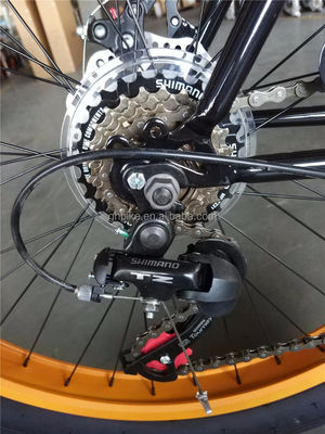26 polegadas pneu 3,0 pneu gordo homens bicicleta cruzeiro de praia com Shimano 7 engrenagem e freio a disco