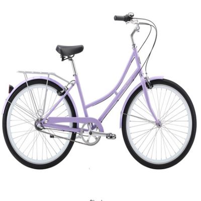 Pure Cycles Multi 3-Speed City Step-Through Conforto Feminino Fitness Cruiser Bike Durável