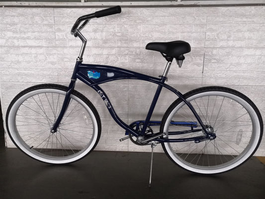 26&quot; Single Speed Steel Frame Foot Brake Beach Cruiser Bicicleta para Homens Adultos Promoção